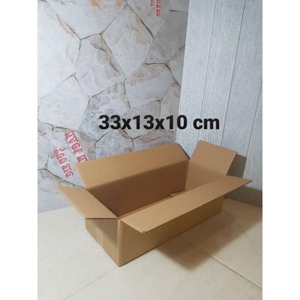

Kardus / Box / uk. 33x13x10 cm / Karton Packing polos baru ST