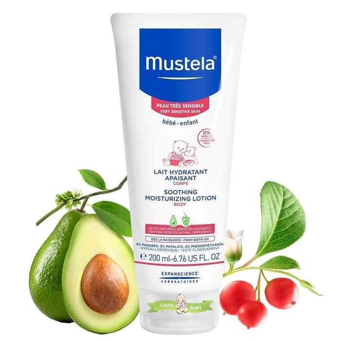 PERA460 LOTION MUSTELA SOOTHING MOISTURIZING LOTION 200 ML ed 10 2023