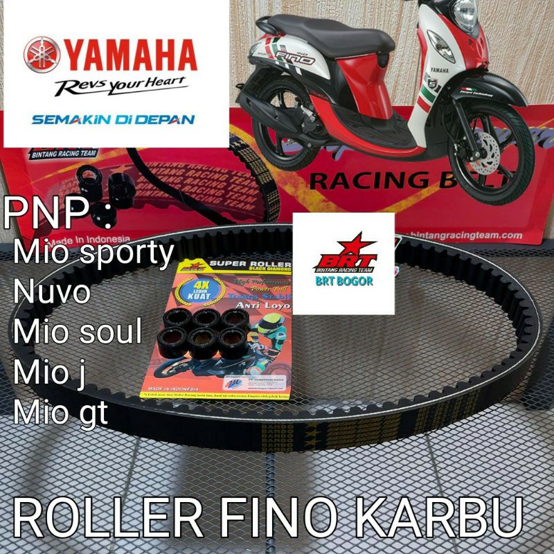 ROLLER/LOLER BRT YAMAHA MIO GT / MIO SPORTY / MIO SOUL / MIO J / FINO KARBU NUVO 7 8 9 10 BRT CLD TDR KAWAHARA DAYTONA AHRS KITACO OTOSAE ROLLER AFTERMARKET TERLARIS TERBAIK YAMAHA ORI LOLER RACING LOLER MURAH LOLER RACING MURAH