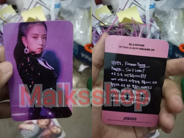 Blackpink Square Up Ddu Ddu Ddu Photocard Kpop