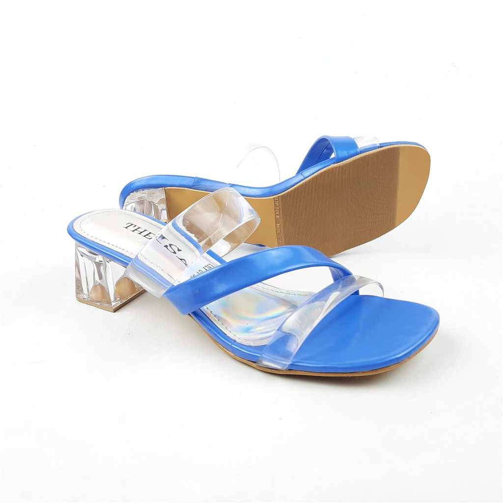 Sandal hak kaca wanita Therisa LYLY.01 36-40