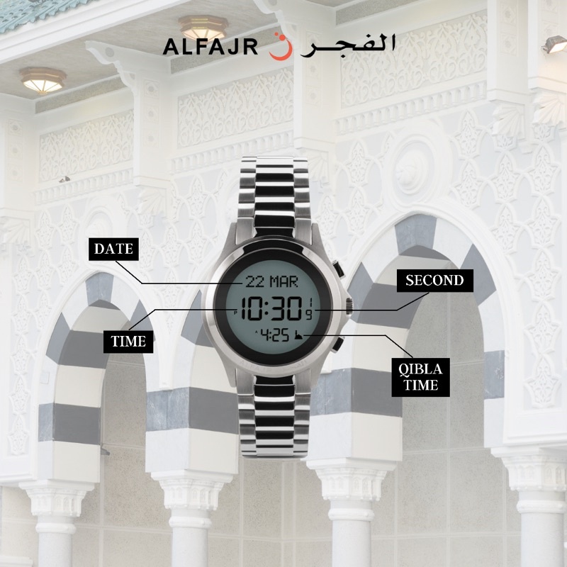 Ready Stock | Jam Al Fajr Classic Watch Elegant - Series WR-02