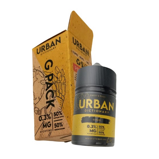 LIMITED STOK!!! URBAN DICTIONARY GPACK 60ML 3MG