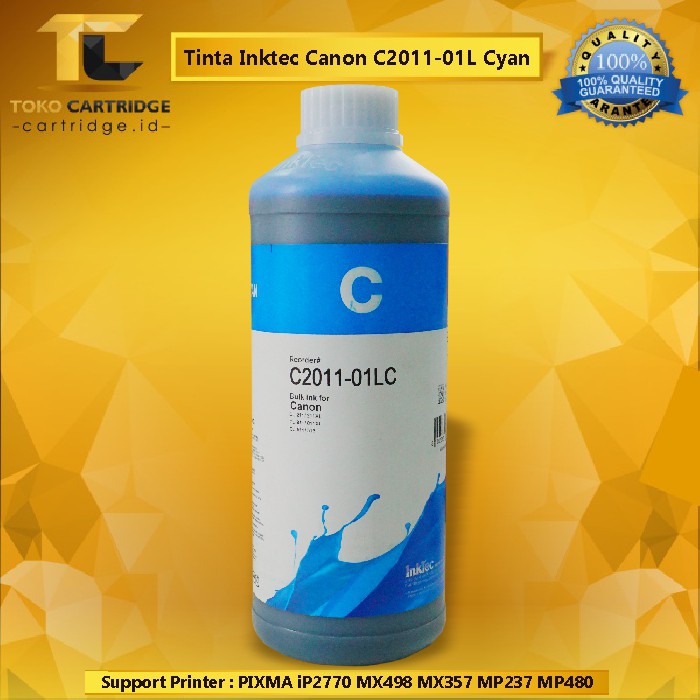 Tinta Refill Inktec C2010-01L C2011-01L 1 Liter for Printer Canon 790