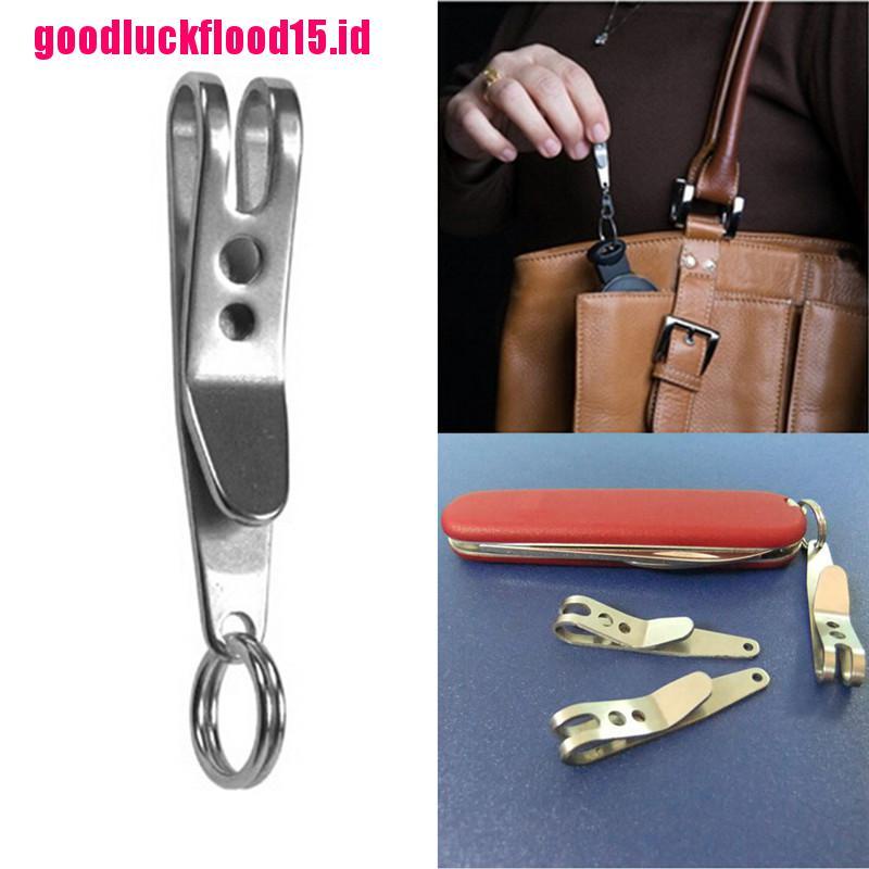 {LUCKID}EDC Bag Suspension Clip Keychain Clip Tool Carabiner Outdoor Quicklink Tools