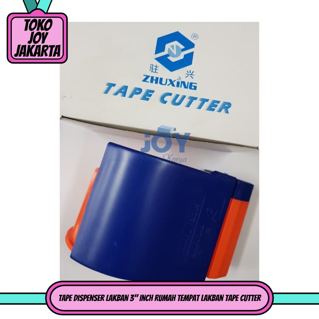 

Tape Dispenser lakban 3" Inch Rumah tempat lakban tape cutter
