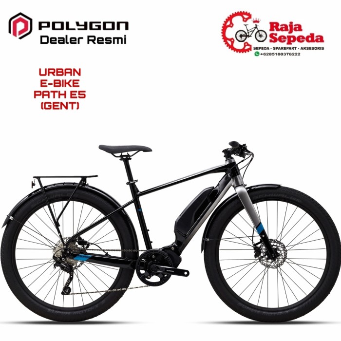 SEPEDA URBAN CTB E-BIKE ELETRIK POLYGON PATH E5 (GENT)
