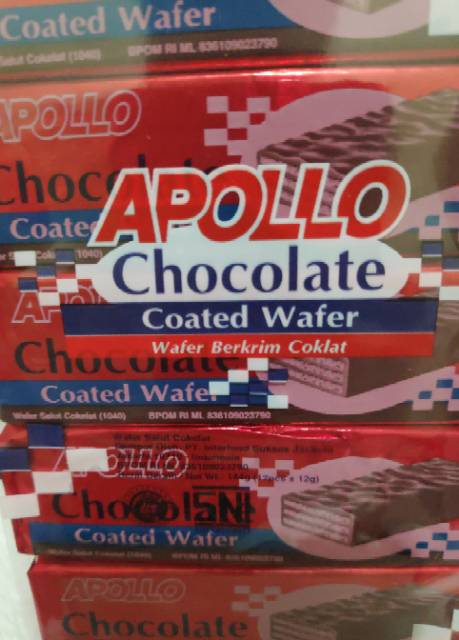 Apollo Wafer Coklat Malaysia