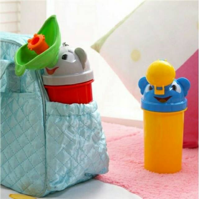 Potty Travel Toilet Bottle Tempat Pipis Anak Cewek Cowok Wadah Urinal Portable Botol Pispot Urin Travel Potty Training Kids