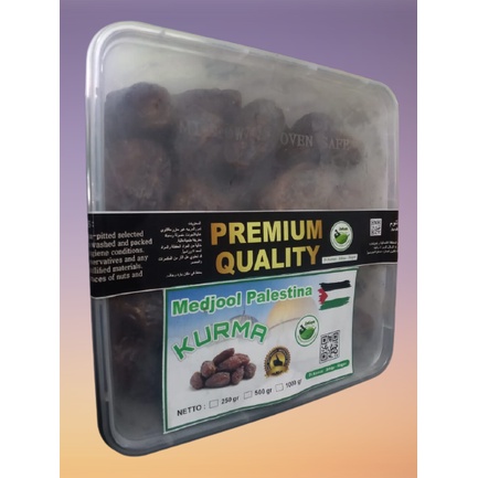 

Kurma Medjool Palestina Premium Quality 1 kg Free Mika Dijamin Original 100%