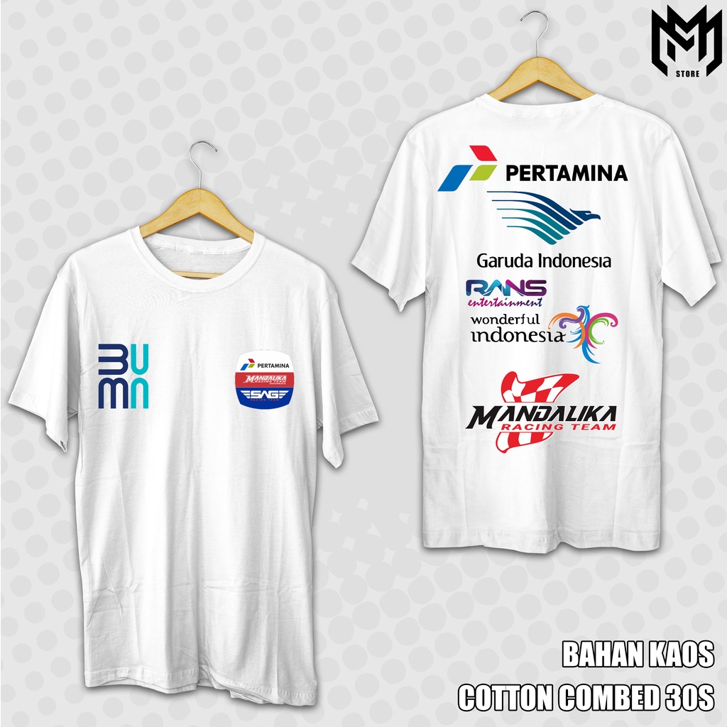 MM STORE BGR | KAOS MANDALIKA | KAOS RACING CUSTOM BISA TAMBAH NAMA DAN NOMER | KAOS RACING | KAOS F