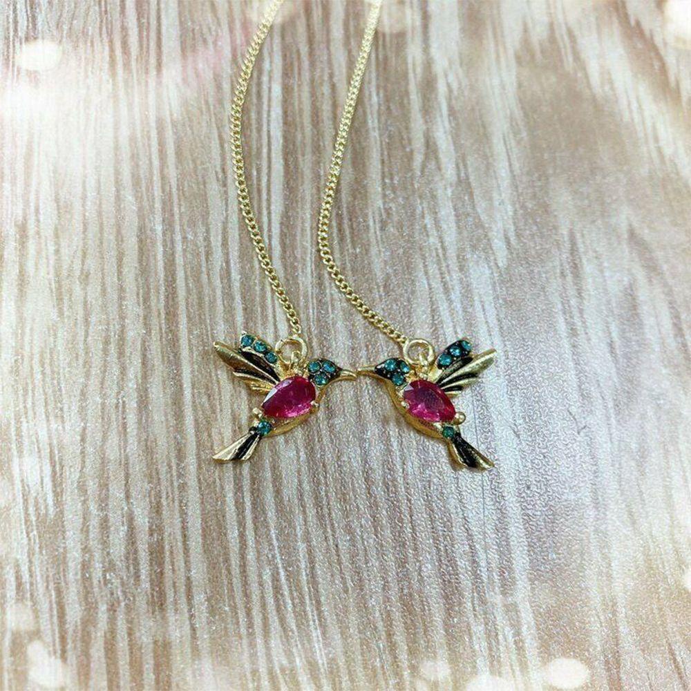 Suyo Hummingbird Stud Fashion Perhiasan Cantik Elegan