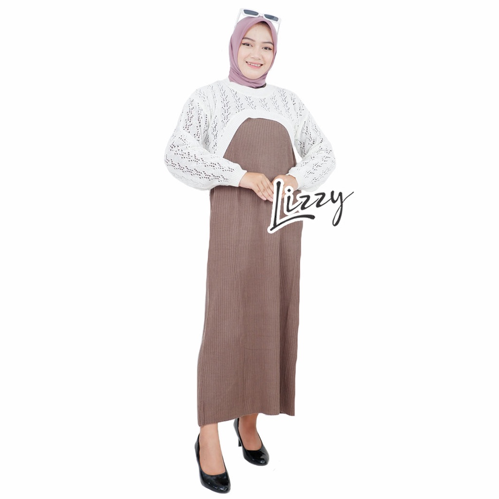 Lizzy - ONE SET FREYA PREMIUM-Burgundy - Off White