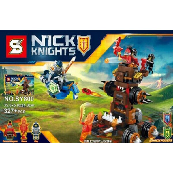 Lego Kw SY 802 Nexo Knights Clay's Tower Carrier