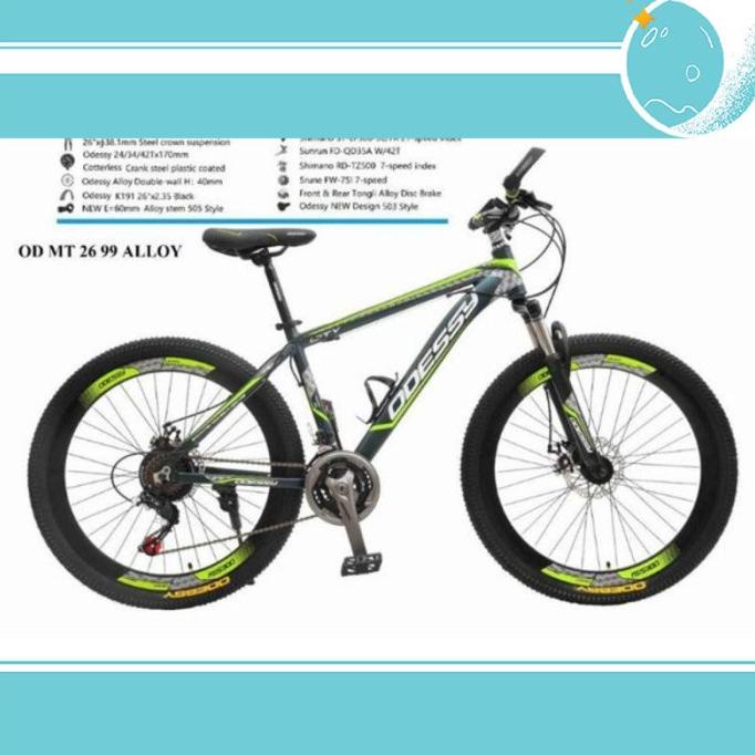 XII SEPEDA GUNUNG MTB 26 ODESSY CITY ALLOY FDGDF34545