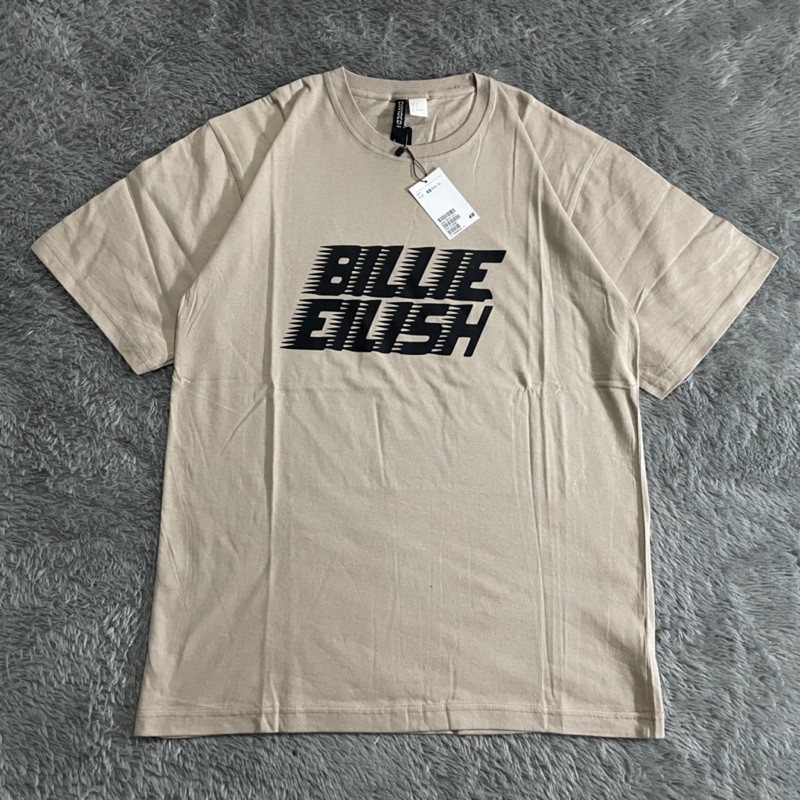 KAOS TSHIRT BILLIE EILISH BY H&amp;M FULLTAG &amp; LEBEL