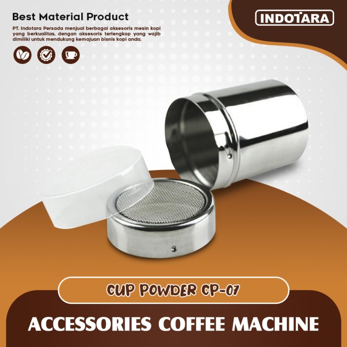 

Penabur Bubuk Saringan Coklat Gula Coffee