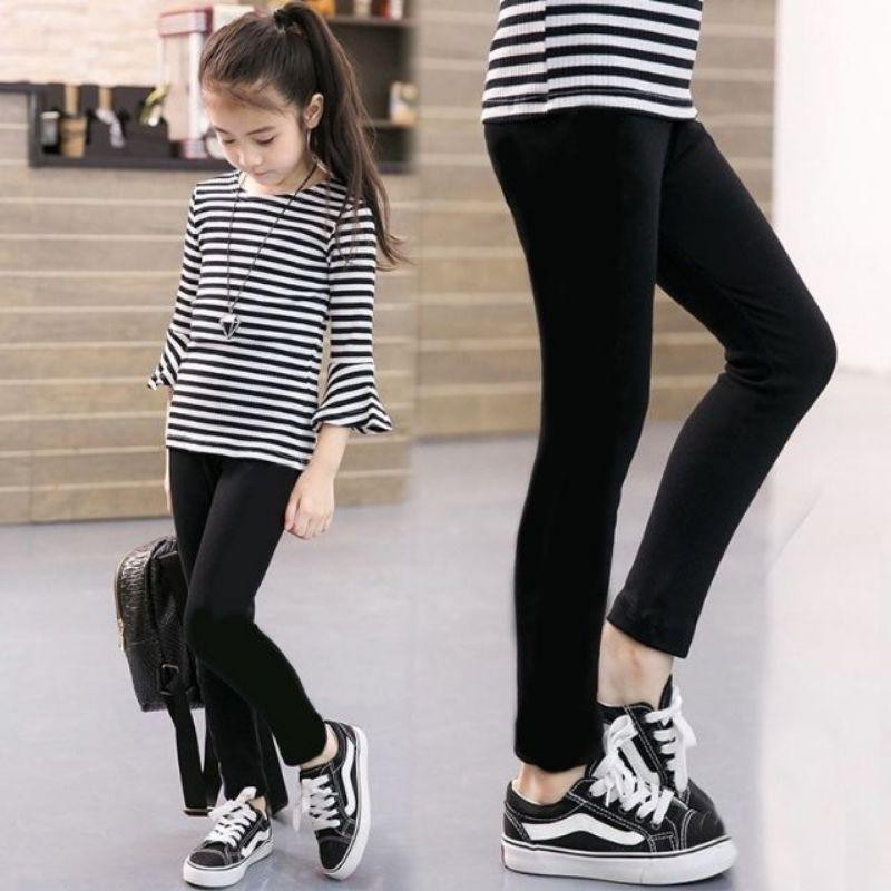 CLEARANCE SALE /  LEGGING POLOS ANAK/ LEGGING ANAK FIT L