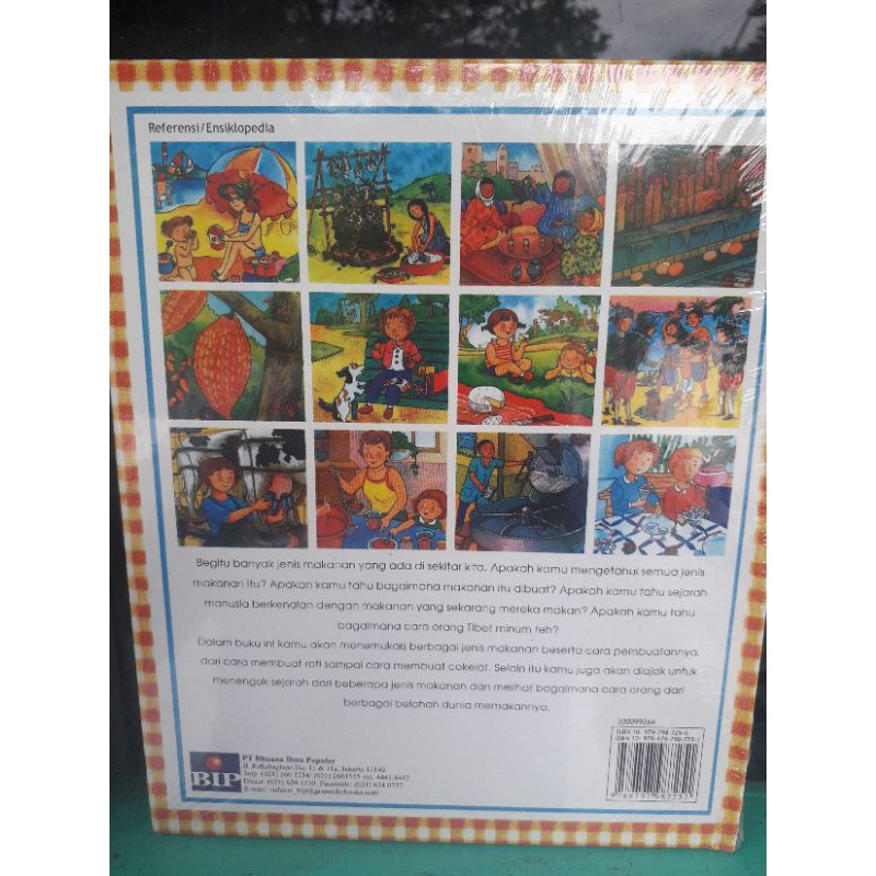 buku anak ensiklopedia junior (MAKANAN)