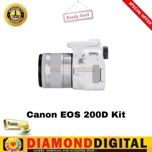 Jual CANON EOS 200D KIT EF S 18 55 IS STM   EOS 200 D   EOS 200D   200D SILVER Murah