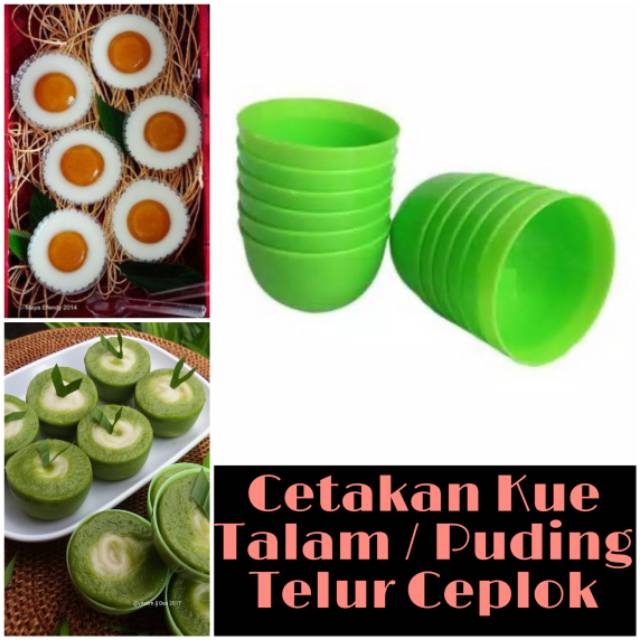 Cetakan Kue Talam / Puding Telur Ceplok
