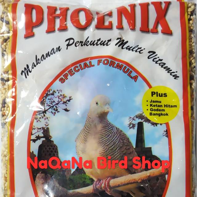 Makanan Burung Phoenix Perkutut Shopee Indonesia