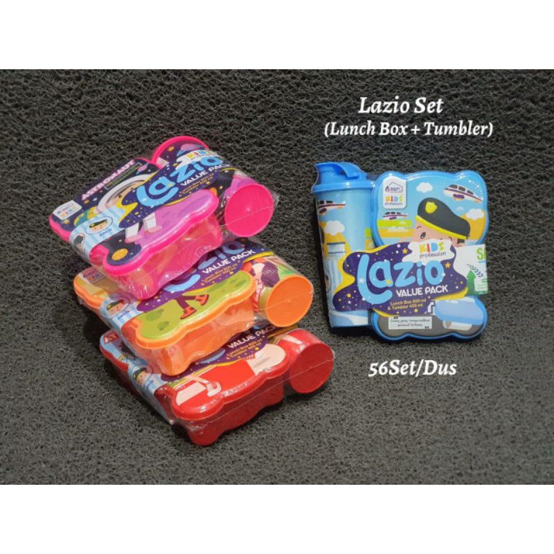 BIGGY Value Set Lazio / Meal Box & Drink Set [Set Peralatan Bekal Makan & Minum]