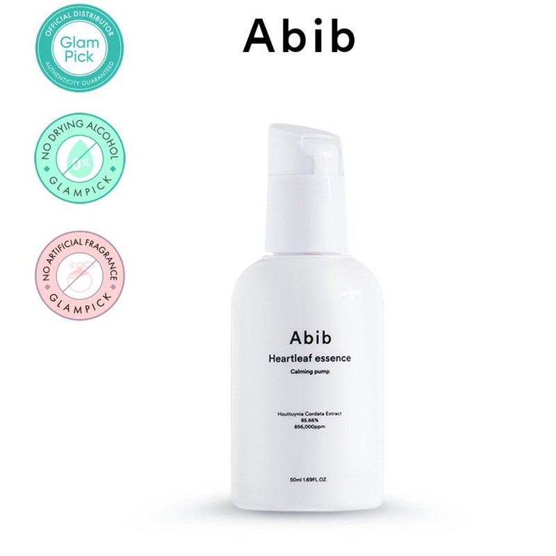 abib heartleaf Essence calming pump NEW