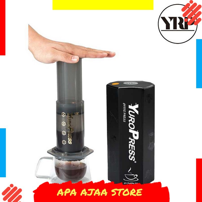 Best Seller ! YuroPress Set Portable French Press Coffee Maker - YRP350