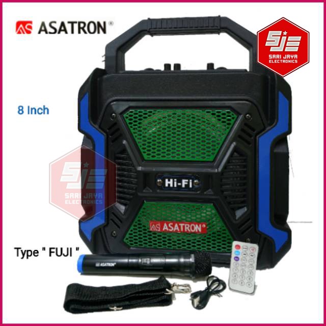 ASATRON Speaker Meeting Bluetooth 8&quot; FUJI - Garansi Resmi 1 Tahun