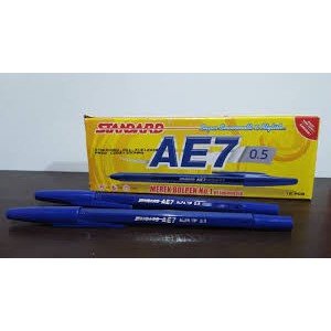 pulpen standard AE7 Biru