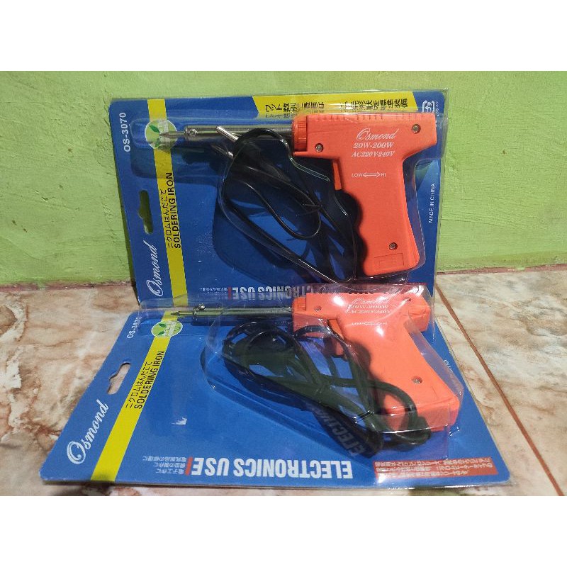 Solder Listrik Tembak Gun Serbaguna 20W - 80W Standar SNI