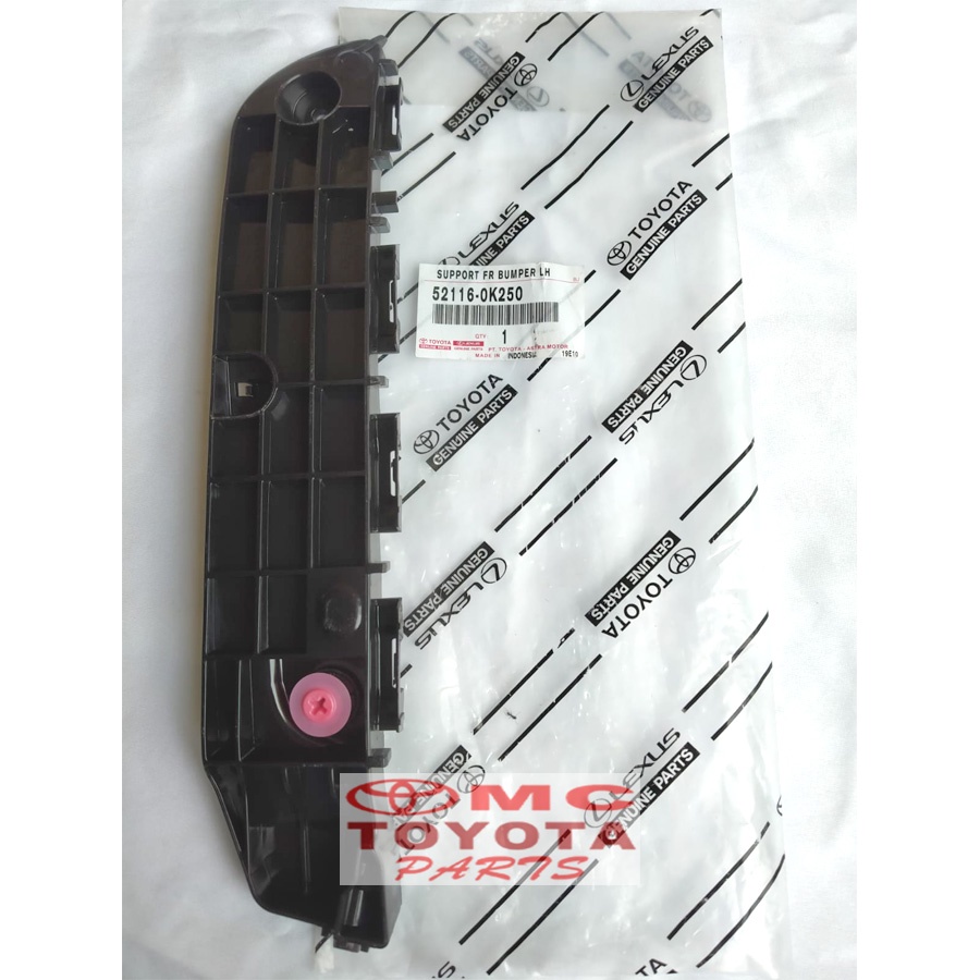 Support Bracket Breket Bumper Depan Kiri Fortuner VRZ 52116-0K250