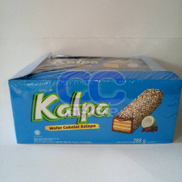 

Kalpa Wafer Cokelat Kelapa Box isi 12