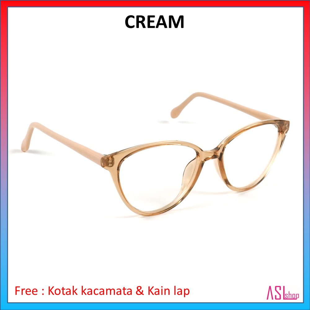 FRAME KACAMATA MINUS (ID 1025) + LENSA BLUERAY DAN PHOTOCROMIC