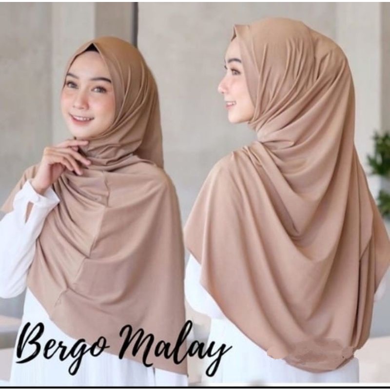 Khimar Daisy Instan Bergo Malay Jersey BERGO MALAYSIA BERGO INSTAN BERGO JERSEY ZOYA JILBAB INSTAN KERUDUNG INSTAN HIJAB INSTAN COD TERMURAH