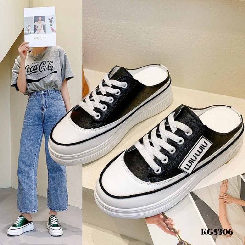 WYN SNEAKERS HIGHSOLE SLOP FASHION KOREA KG5306