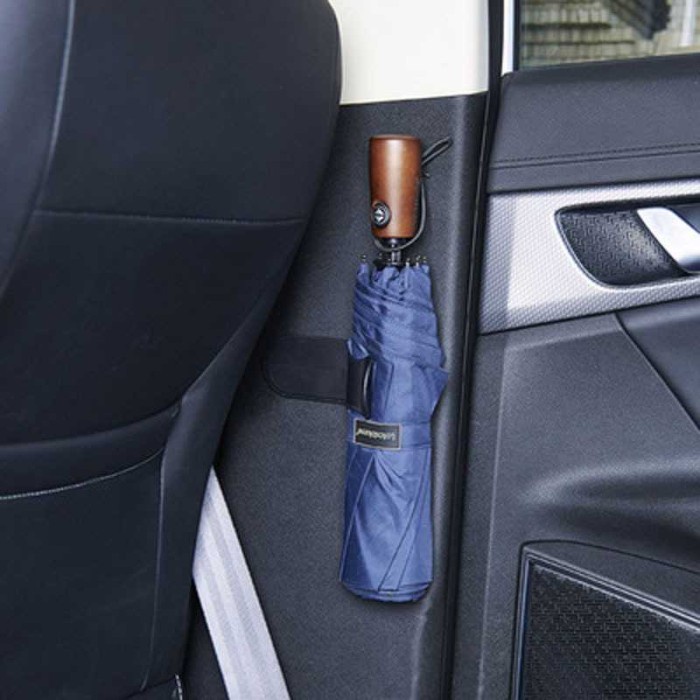 Gantungan Payung Mobil Umbrella Hook Holder Self-adhesive - Hitam