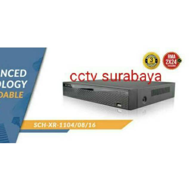 DVR 8CH 5IN1 SUPPORT 2MP AHD TVI CVI CVBS PENTABRIDE garansi 2 tahun