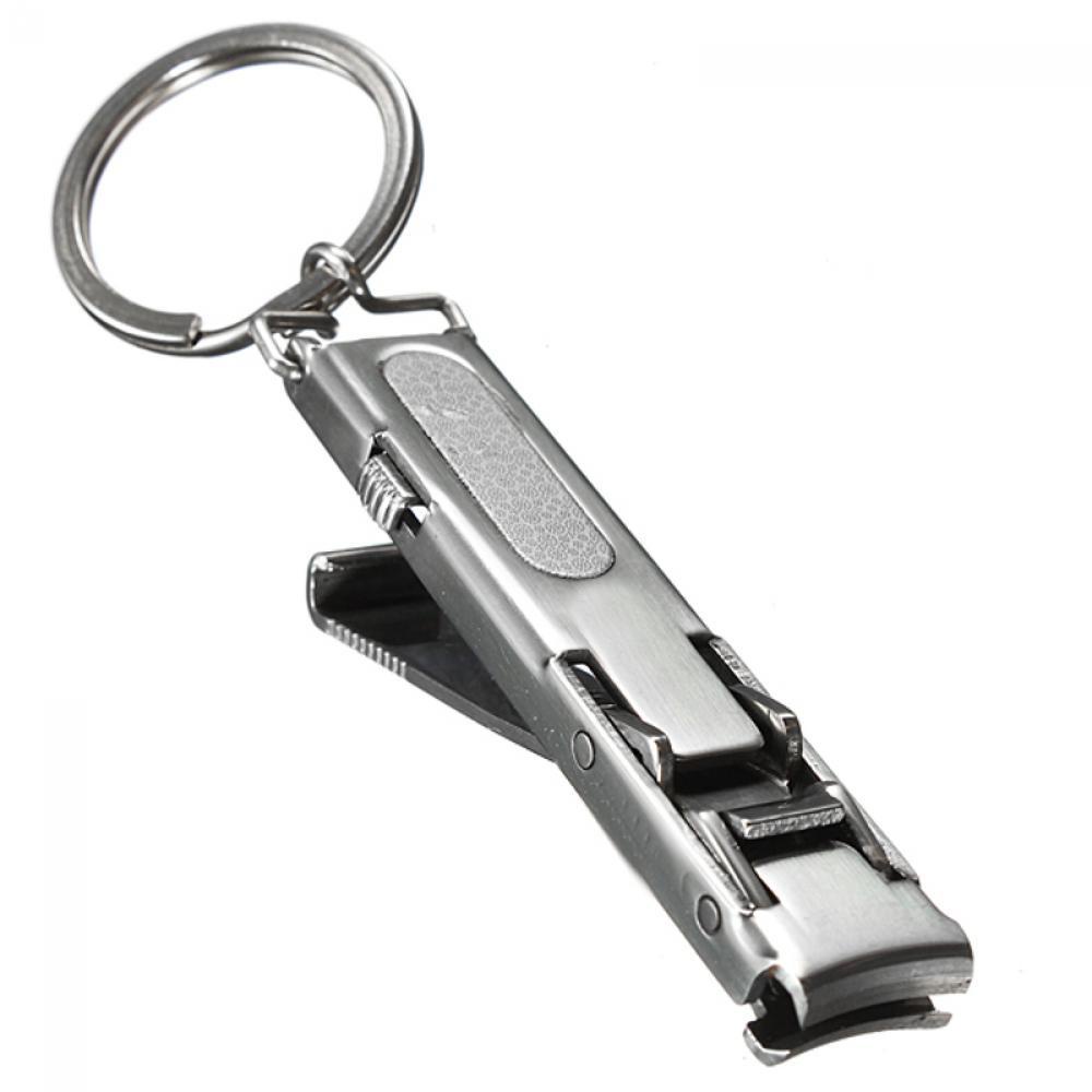 Top Nail Clipper EDC Keyring Pemotong Perawatan Ujung Kaki