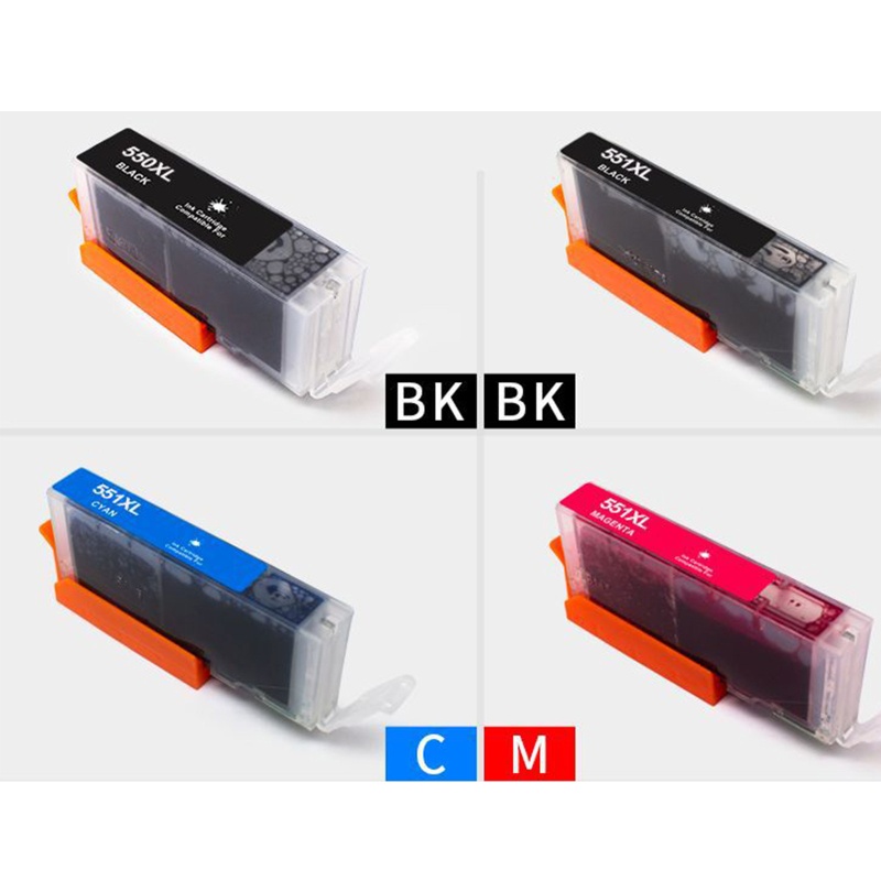 Cartridge Tinta 550XL 551XL PGI-550 CLI-551 Untuk Pixma MX925 IP7250 IP8750