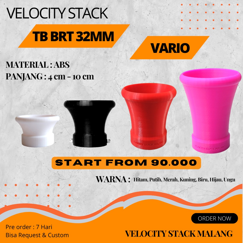 Velocity Stack TB BRT uk 32mm Vario