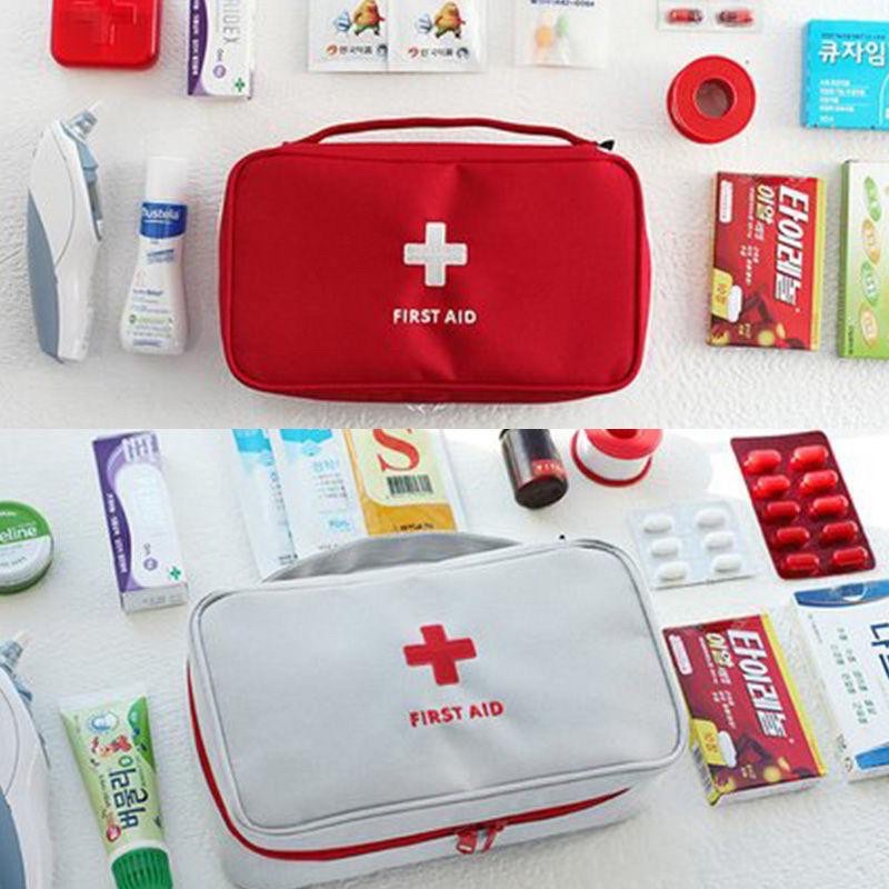 Tas Pouch P3K First Aid Kit Bag Touch P3K Tas Obat Kesehatan Mobil Rumah