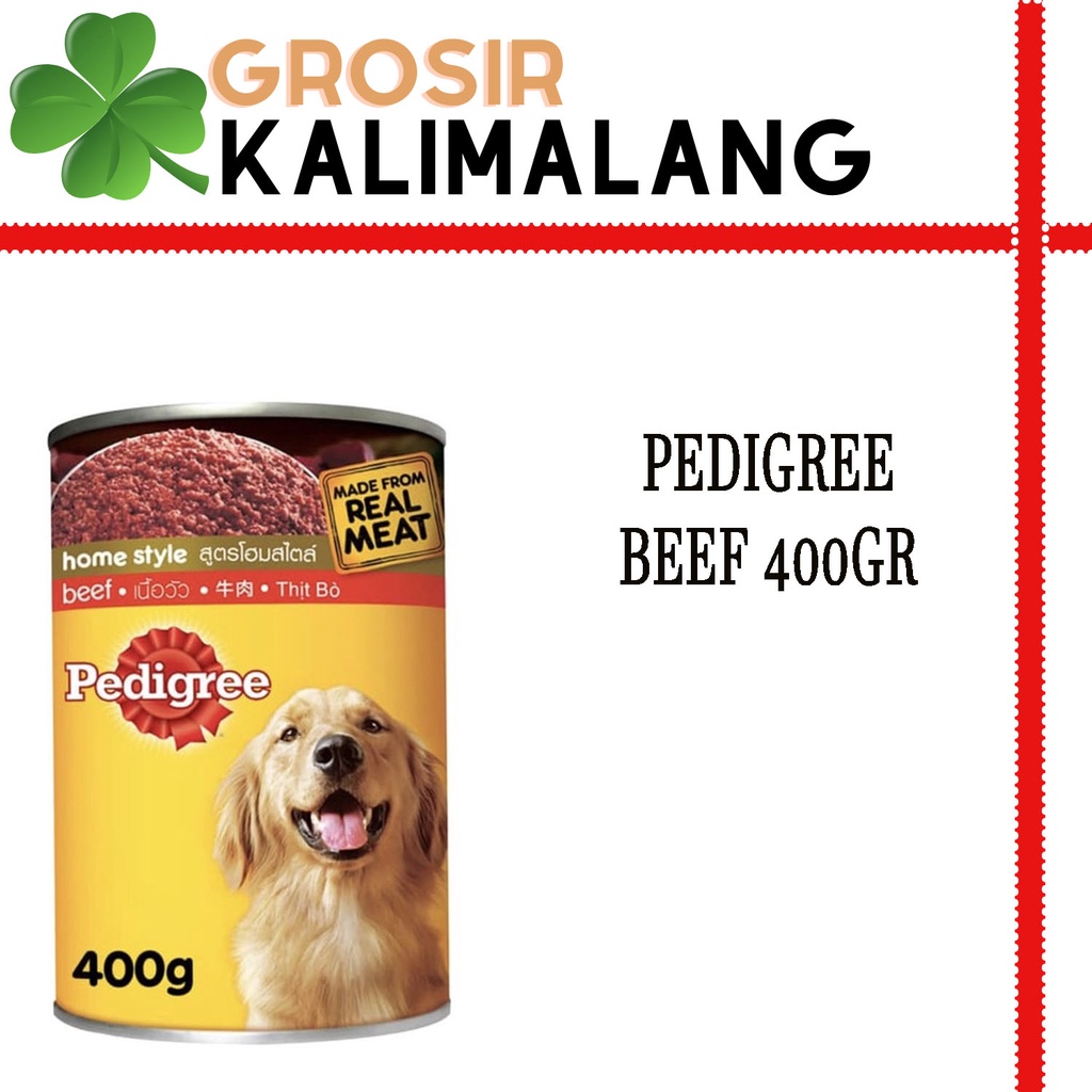 Pedigree Beef 400gr (Grab/Gosend)