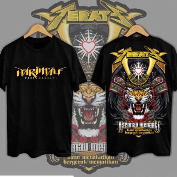 kaos psht harimau menanti