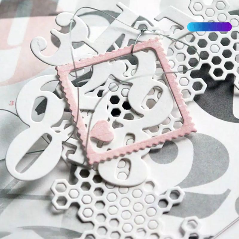 Kertas Scrapbook Art Paper Cutting Dies Paper Art untuk Kartu Ucapan Mahar