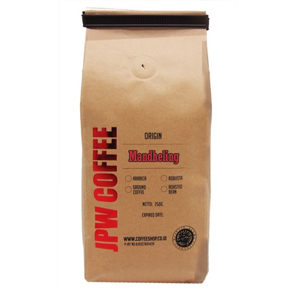 

JPW Coffee Kopi Mandheling Toba 250g Bubuk - Specialty Grade Coffee