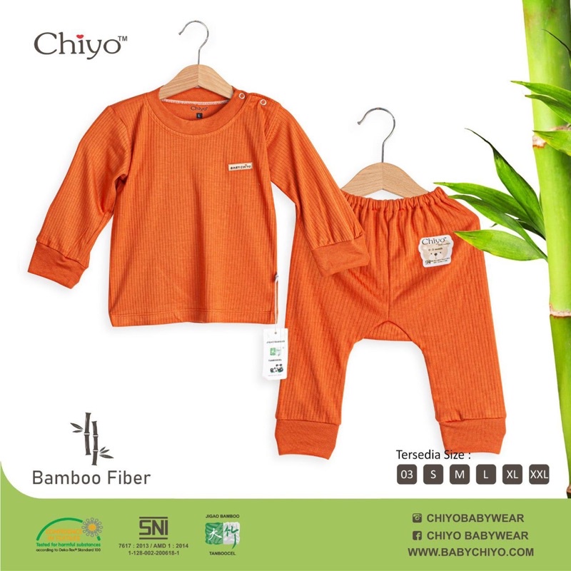 SETELAN CHIYO BAMBOO PANJANG SIZE XL &amp; XXL