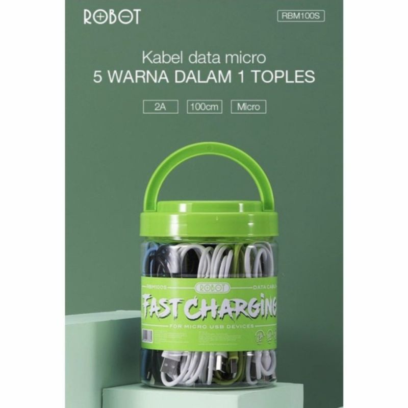 CABLE USB MICRO TYPE ROBOT.
