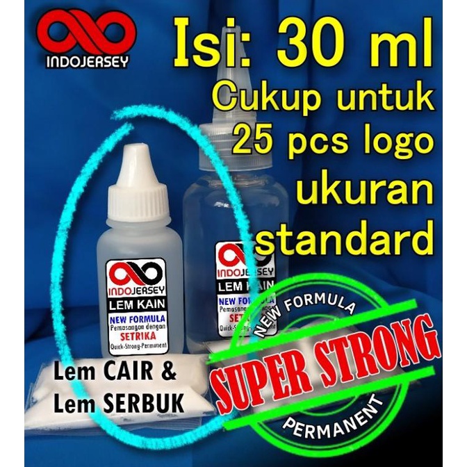 

Diskon Lem Logo / Kain / Bahan / Bordir Big Sale